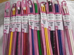 Birch Knitting Needles x 10 Pack 1